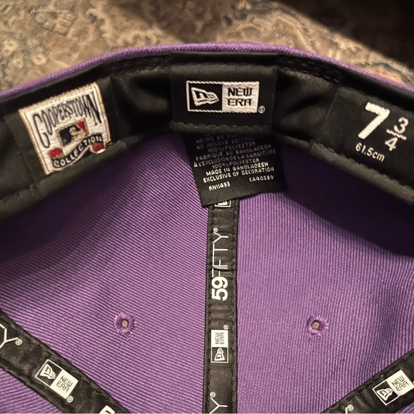 NWT New Era 59fifty Cap. Size 7 3/4 Arizona Diamondbacks 2001 world champions - Picture 4 of 9